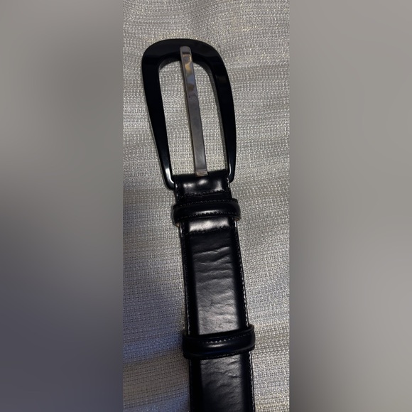 Giorgio Armani Black Leather Belt main image 11
